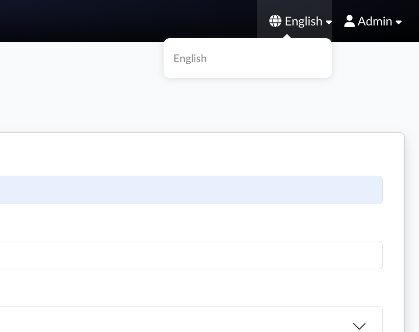 Change Localization Data
